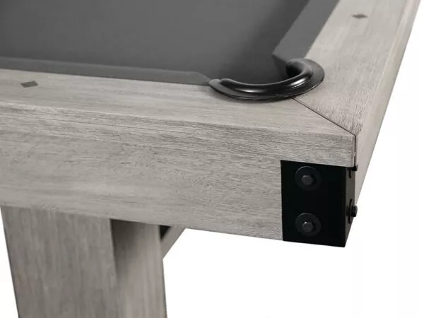 Corner view of the Silverton Billiard Table