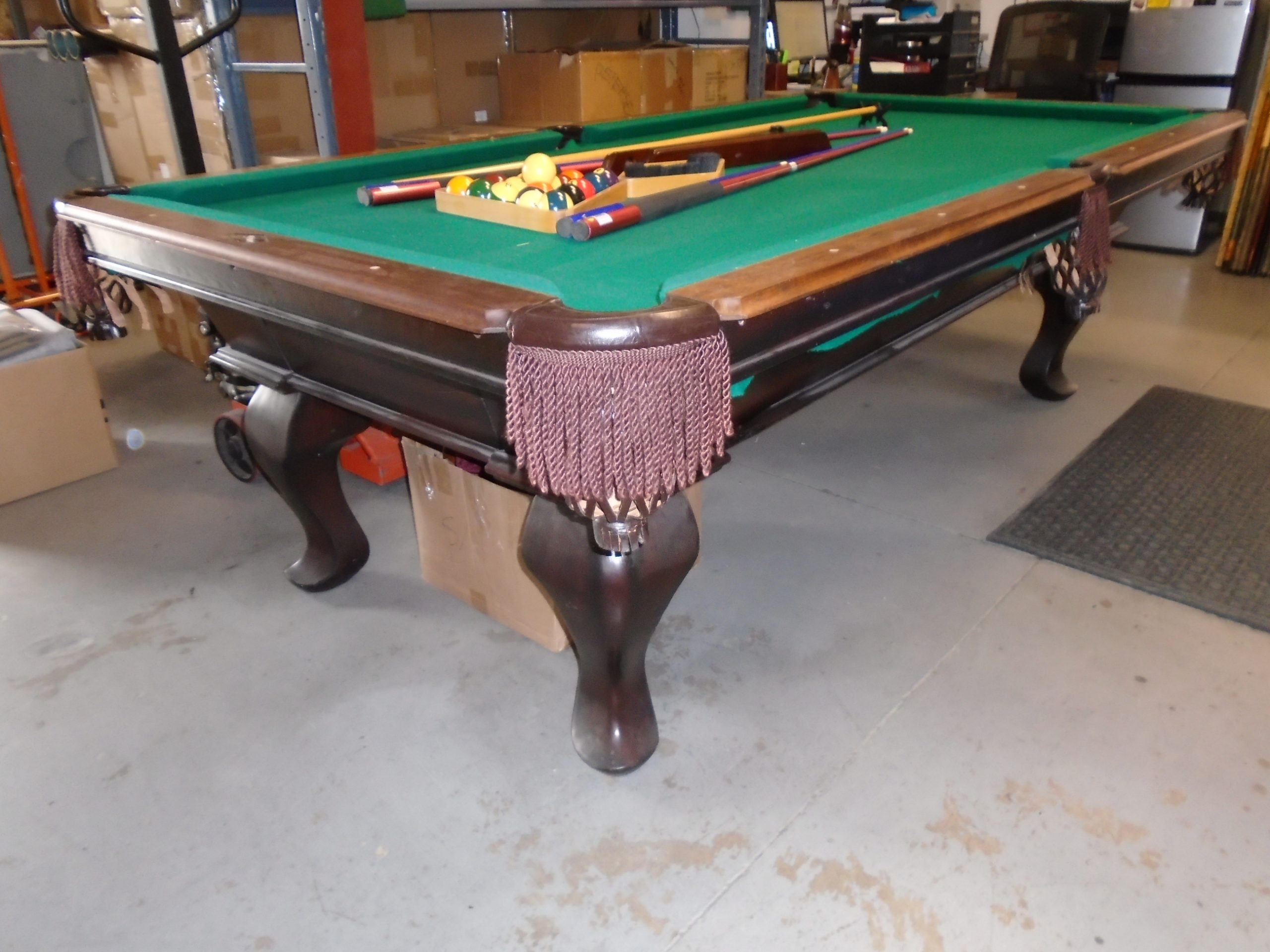 8' Peter Vitale Pelican Pool Table