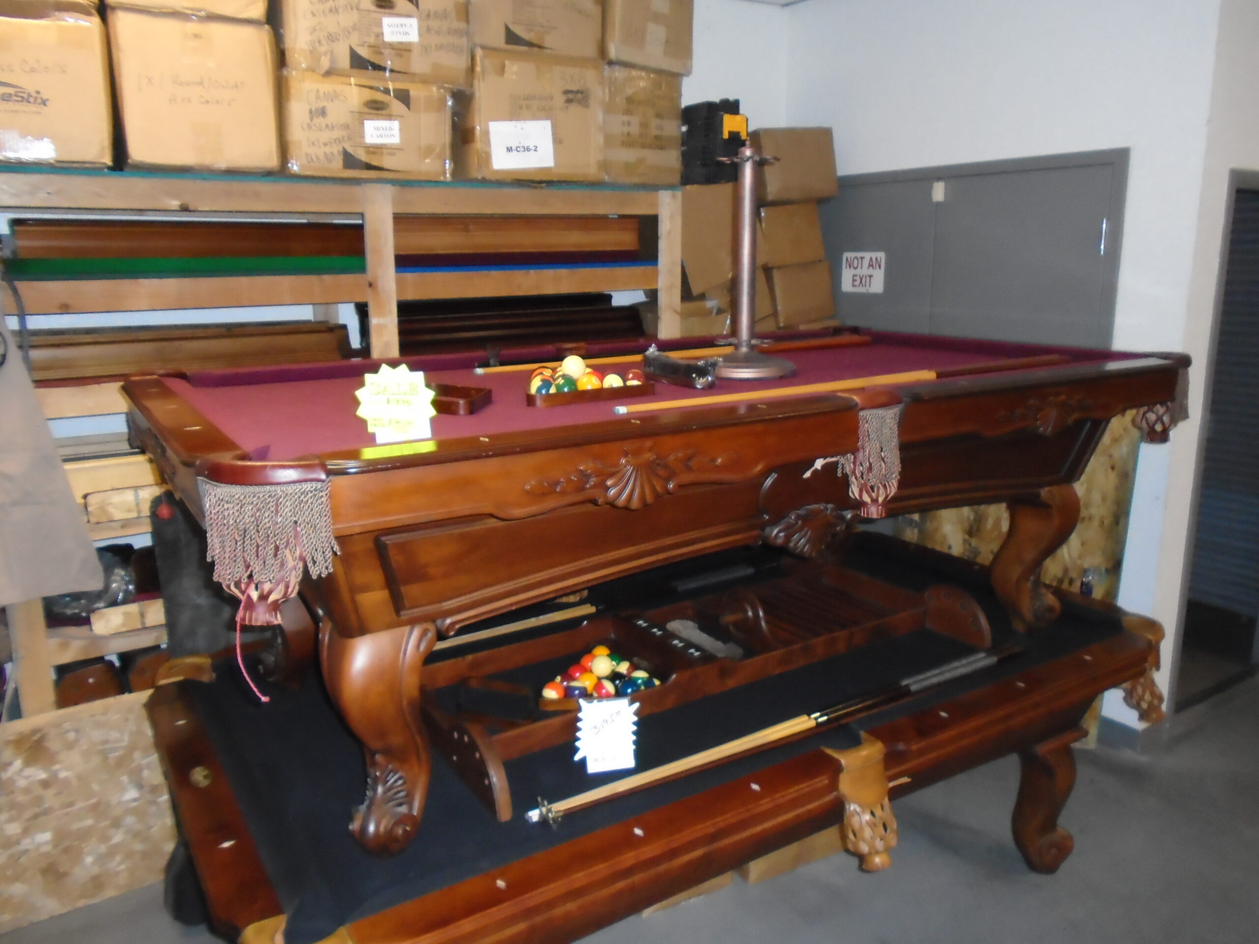 8' Olhausen Donna Marie Pool Table