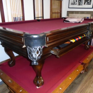8' Beach Gus Adams Pool Table w/drawer